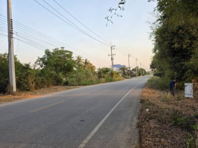 ขายที่ดิน 6 ไร่ 2 งาน 80 ตร.วา มีโฉนด ติดถนนลาดยางมะตอย อ.วังทอง จ.พิษณุโลก