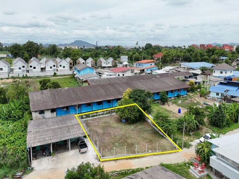 ขายที่ดิน ศรีราชา-หนองขาม รูปสี่เหลี่ยม ใกล้ Atown & มอเตอร์เวย์ TP-L2605