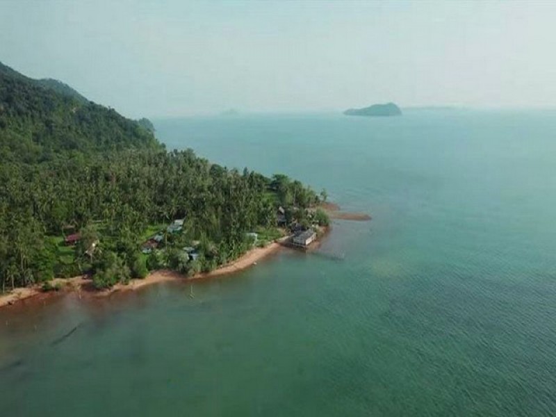 ขายที่ดินริมหาดเกาะช้าง (ฝั่งยุทธนาวี) โฉนดพร้อมโอน หน้าติดทะเลกว้าง 260 เมตร TP-L2627
