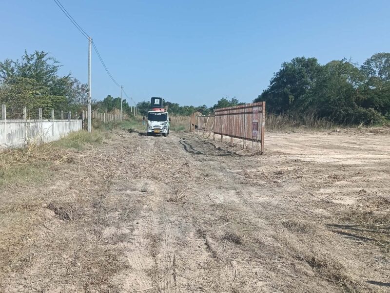 ขายที่ดินเปล่า ที่ชุมชน วิวเขา ซอยป้ายเขตวิหารแดง สระบุรี