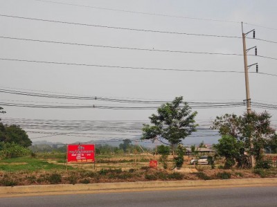 ขายที่ดินติดถนนใหญ่ใกล้ปตท.43ไร่ 56 ตรว.ต.ท่าสุด อ.เมืองเชียงราย จ.เชียงราย