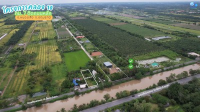 โอกาสลงทุนในทำเลศักยภาพ ใกล้กรุงเทพ เดินทางสะดวก อำเภอหนองเสือ จังหวัดปทุมธานี