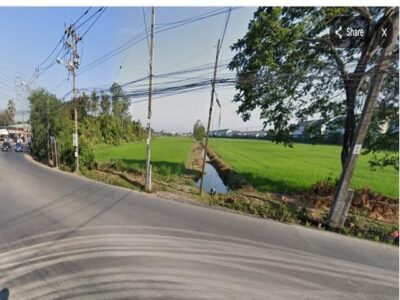 LS 994 ขายที่ดินแปลงใหญ่ 34 ไร่ 2 งาน ถนนประชาสำราญ หนองจอก แปลงสวย ทำเลดี เข้าออกได้ 2 ทางหลัก ใกล้ที่ว่าการเขตหนองจอก