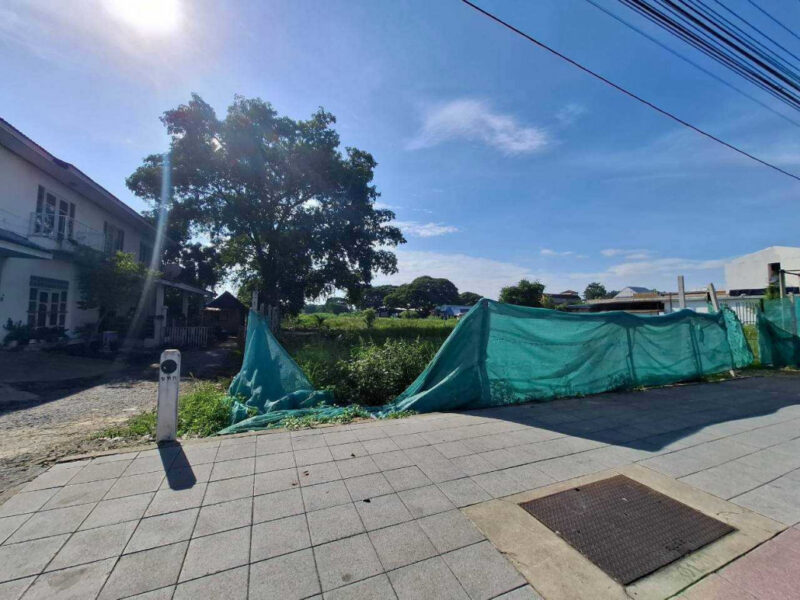ขาย ที่ดิน ริมถนนหทัยราษฎร์ 8 ไร่ 3 งาน 36 ตรว ผังสีเหลือง เหมาะทำจัดสรร