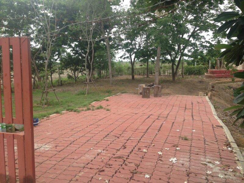 ขายที่ดินสุพรรณบุรี ศรีประจันต์ ติดถนนเลียบคลองชลประทาน เข้า-ออกสะดวก โฉนดครุฑแดง