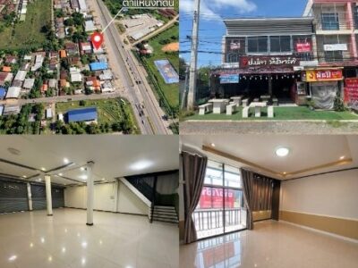ขายที่ดินพร้อมอาคารพาณิชย์ 2 ชั้น 24 ตร.ว. โฉนดครุฑแดง ทำเลทอง ต.นางั่ว เพชรบูรณ์