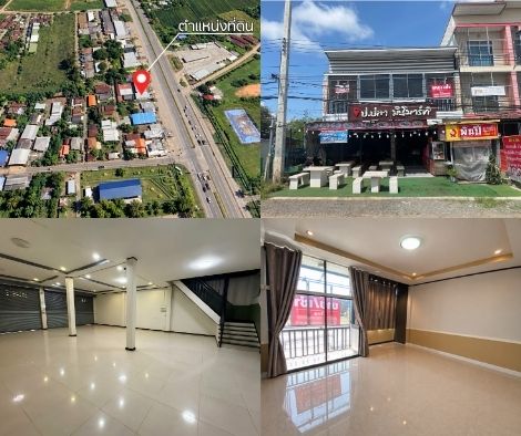 ขายที่ดินพร้อมอาคารพาณิชย์ 2 ชั้น 24 ตร.ว. โฉนดครุฑแดง ทำเลทอง ต.นางั่ว เพชรบูรณ์