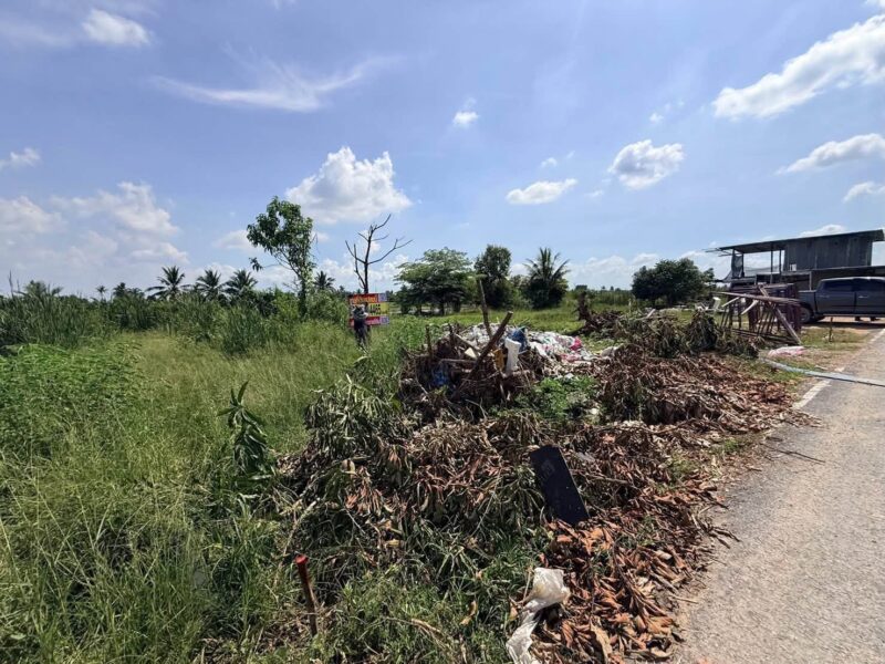 ขายด่วนที่ดิน 100 ตรว ติดถนนลาดยางสาธารณะ ซ.ประทุม บางบัวทอง นนทบุรี