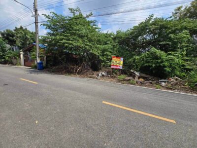 ขายด่วนที่ดินใกล้ศูนย์กระจายสินค้าโลตัส 100 ตรว ติดถนนลาดยางสาธารณะ ต.ลำโพ อ.บางบัวทอง จ.นนทบุรี