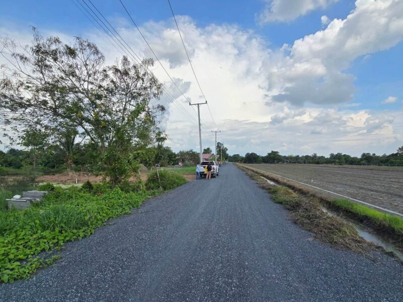 ขายด่วนที่ดิน 170 ตรว+สิ่งปลูกสร้าง ติดถนนสาธารณะ ซ.บึงชำอ้อ 26 อ.หนองเสือ จ.ปทุมธานี